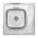 Кухонная мойка Brinex 6060-L 0,6 мм Satin (BRIN6060LSAT06)