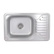 Кухонная мойка Brinex 6642 0,8 мм Satin (BRIN6642SAT08)