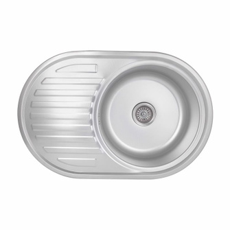 Кухонная мойка Brinex 7750 0,8 мм Micro Decor (BRIN7750MDEC08)