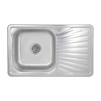 Кухонная мойка Brinex 7848 0,8 мм Micro Decor (BRIN7848MDEC08)