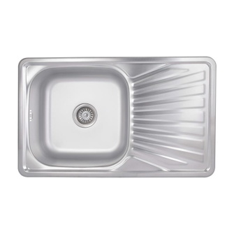 Кухонная мойка Brinex 7848 0,8 мм Satin (BRIN7848SAT08)