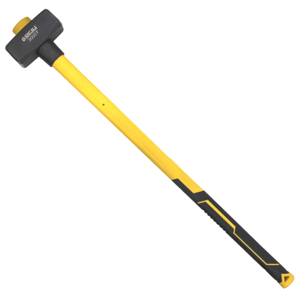 Кувалда Sigma 3000 г подовжена фібергласова рукоятка