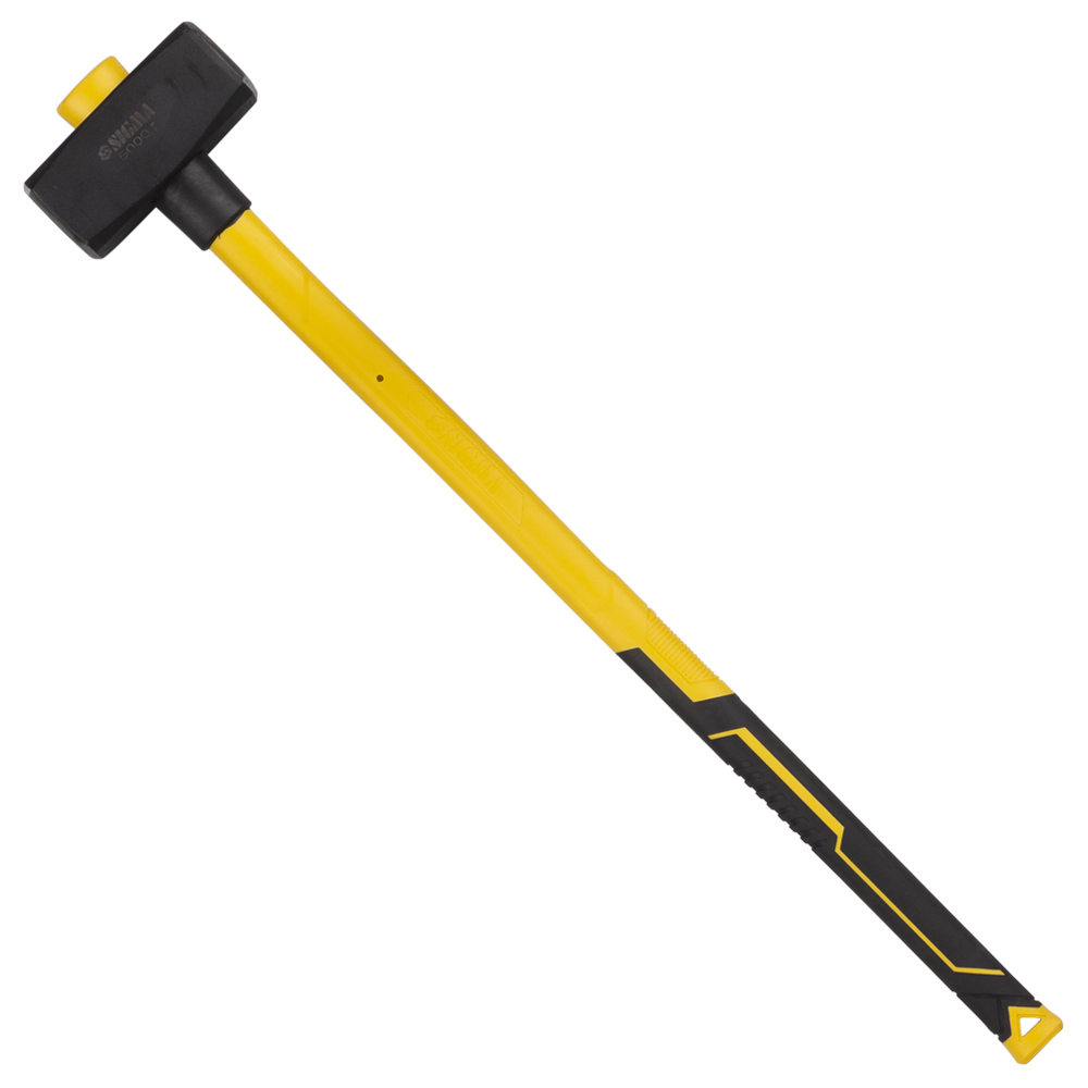Кувалда Sigma 5000 г подовжена фібергласова рукоятка Кувалда Sigma 5000 г подовжена фібергласова рукоятка
