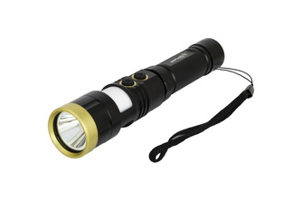 Фонарь магнитный Wertvoll 8 режимов LED+WHITE/RED/BLUE IP44 Li-ion 2000 mAh/t 7000 K/300 lum AL RX-8006