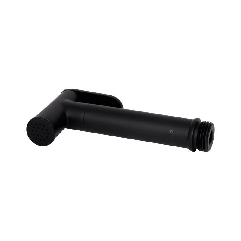 Лейка для гигиенического душа округлая Qtap Rucni Black Matt (QT889910842855OB)