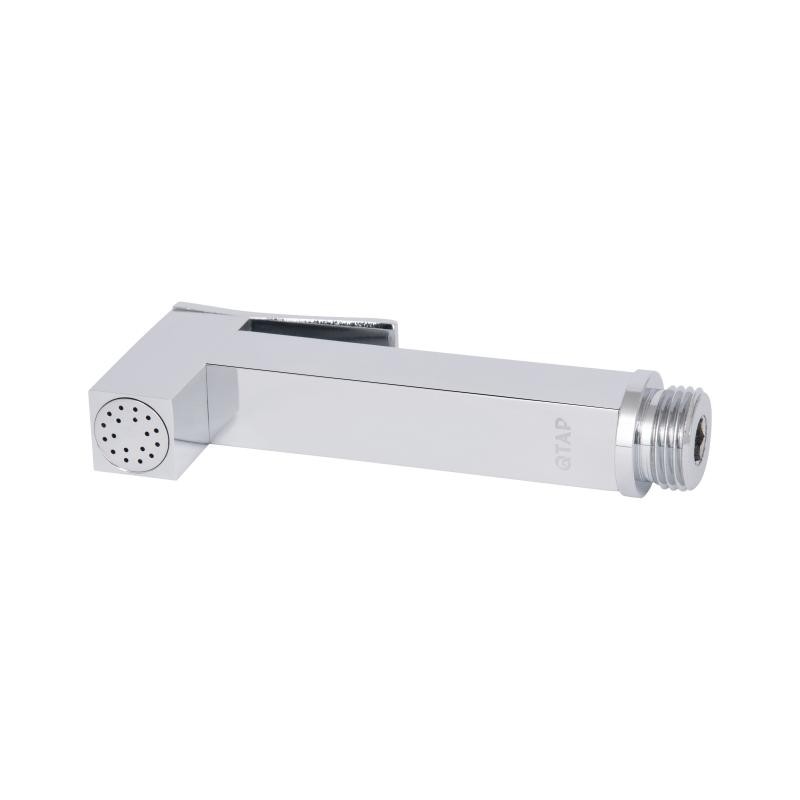 Лейка для гигиенического душа Qtap Rucni прямоугольная Chrome (Bidet) (QTCRMB120)