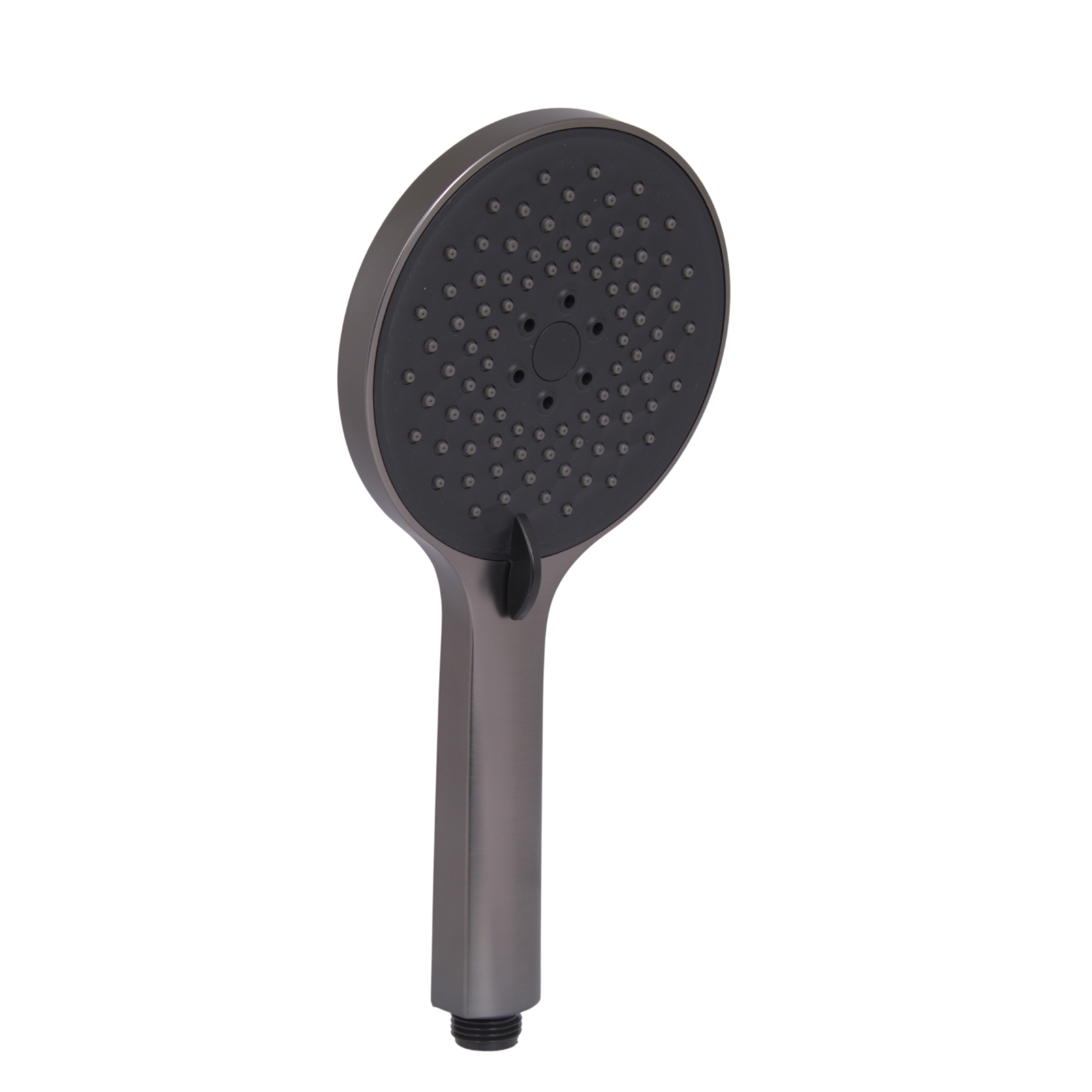 Лейка для ручного душа Qtap Vlasta New Gunmetal Black PVD (252 х 120 х 40) для смесителя для ванны и душевой системы (QTVLA25212040GMB49649)