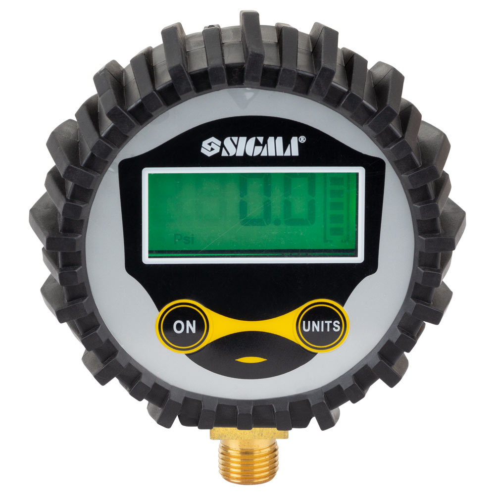 Манометр цифровой Sigma радиальный Ø50 мм, M11 х 1