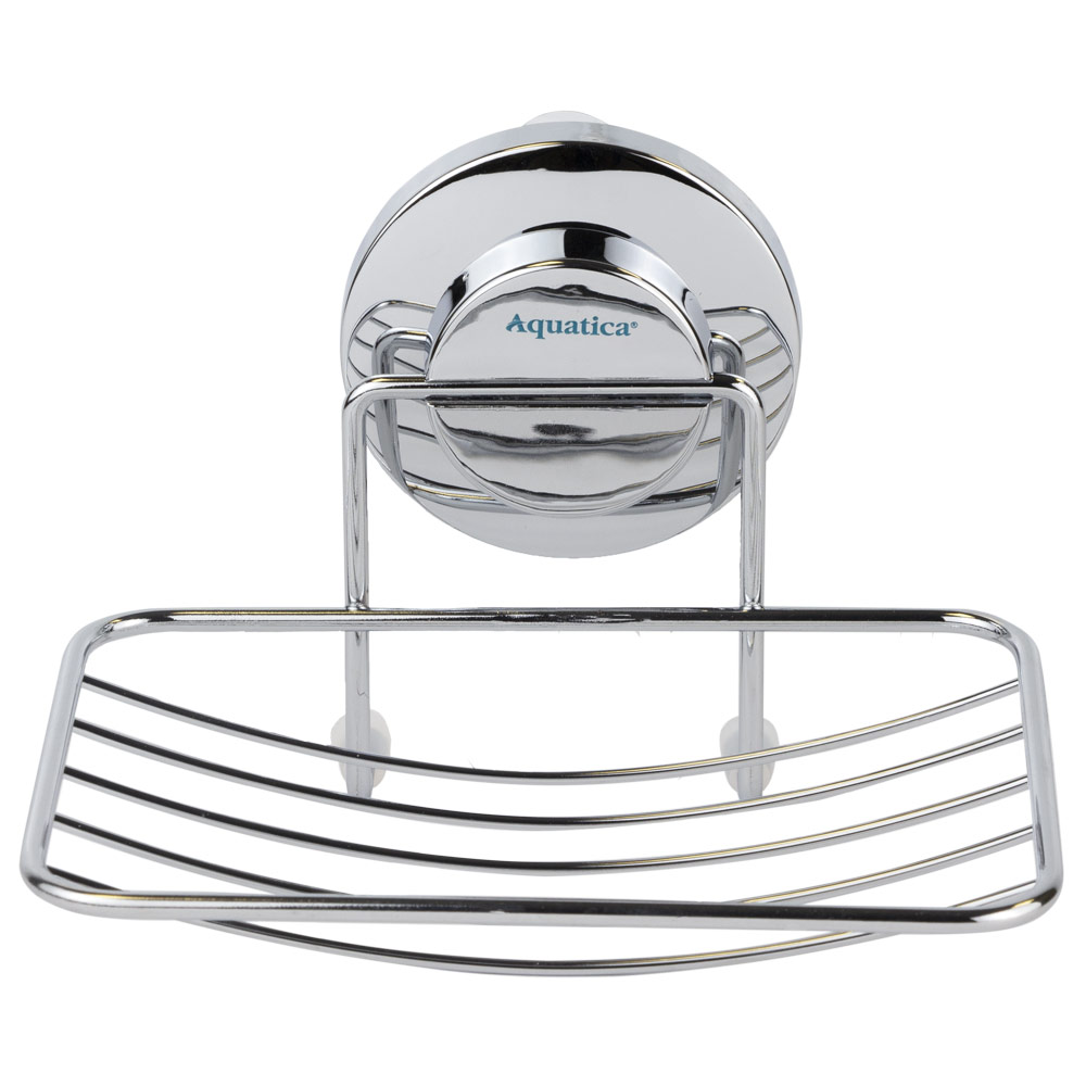 Мильниця Aquatica s38 на вакуумній присосці 135×120×102 мм Мильниця Aquatica s38 на вакуумній присосці 135×120×102 мм