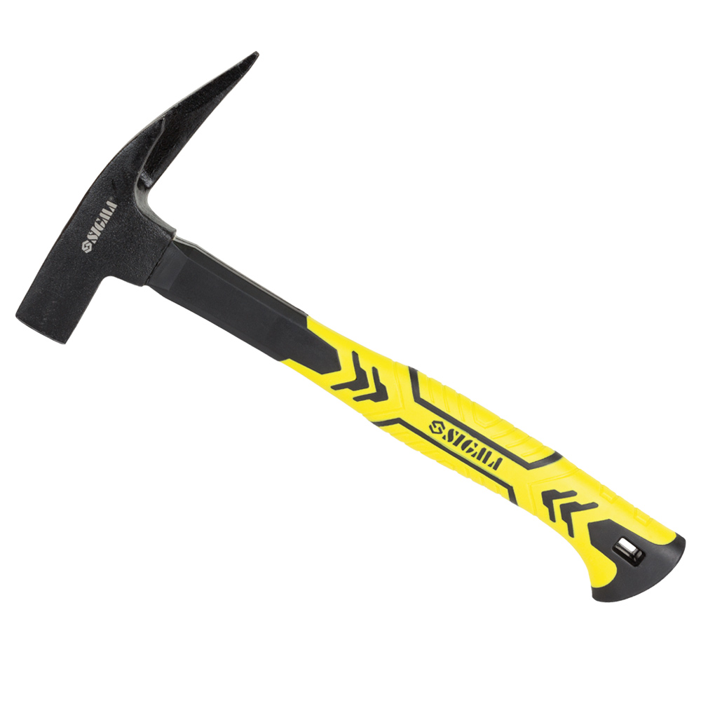 Молоток покрівельника Sigma 600 г фібергласова рукоятка SIGMA Молоток покрівельника Sigma 600 г фібергласова рукоятка SIGMA