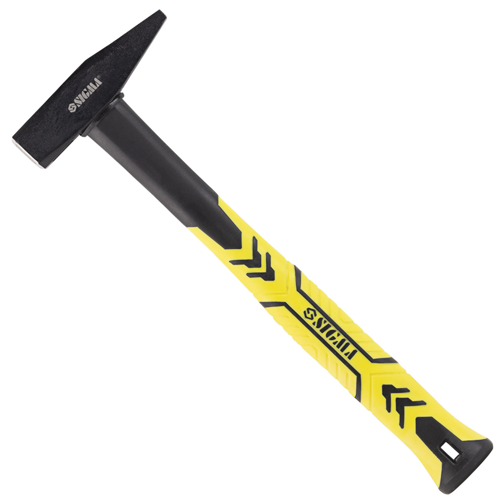 Молоток Sigma 500 г слюсарний фібергласова рукоятка