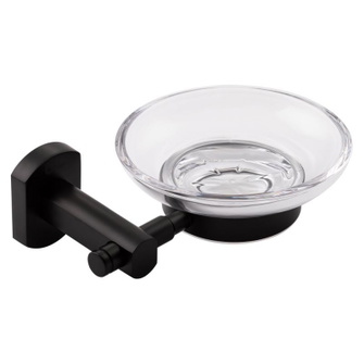 Мильниця Qtap Liberty настінна Black (QTLIBBLM1159) Мильниця Qtap Liberty настінна Black (QTLIBBLM1159)