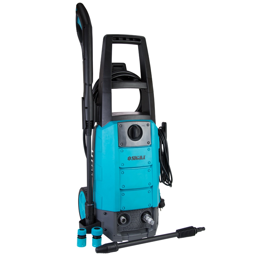 Мойка высокого давления Sigma 2000Вт max 150бар 7.2л/мин + турбонасадка