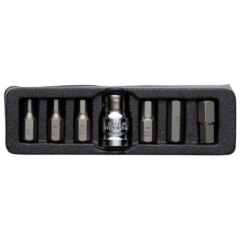 Набір біт Ultra Hex 1/2" 7 шт (пластиковий кейс) Набір біт Ultra Hex 1/2" 7 шт (пластиковий кейс)