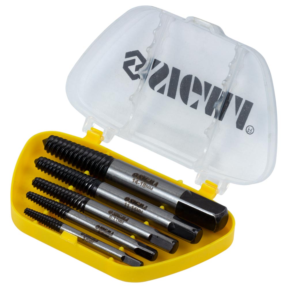 Набір екстракторів Sigma 5 шт Ø3-18 мм