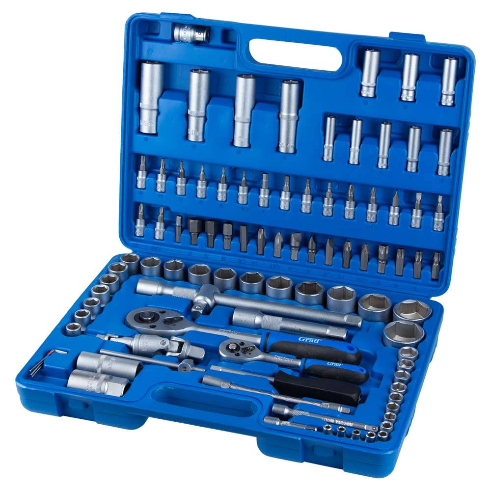 Набір насадок торцевих і біти Grad Start 1/4", 1/2" 94 шт