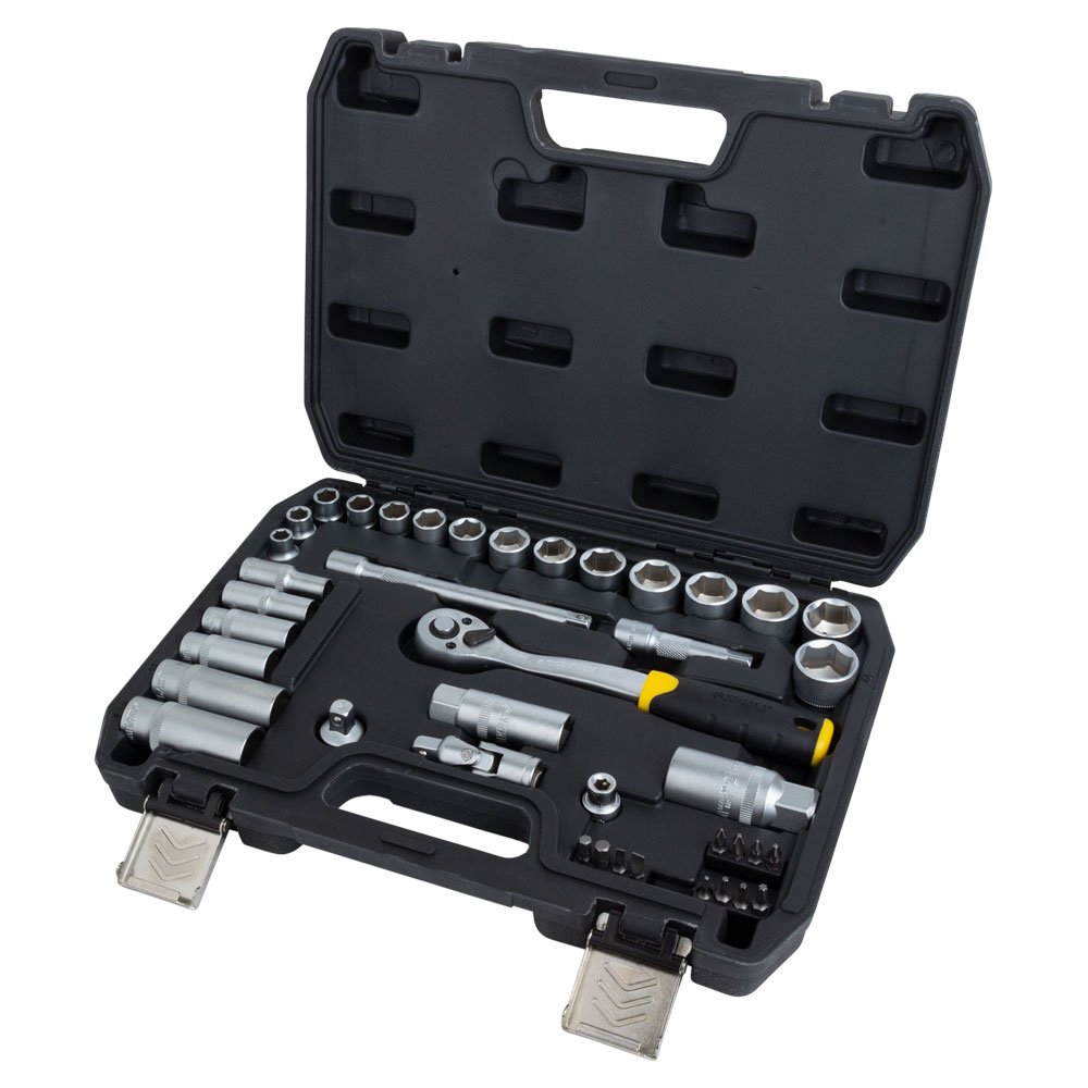 Набір насадок торцевих і біти Sigma CrV mid 3/8" 39 шт