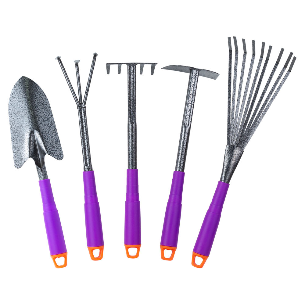 Набор посадочный Grad из 5-ти предметов (ABS) (полая ручка)