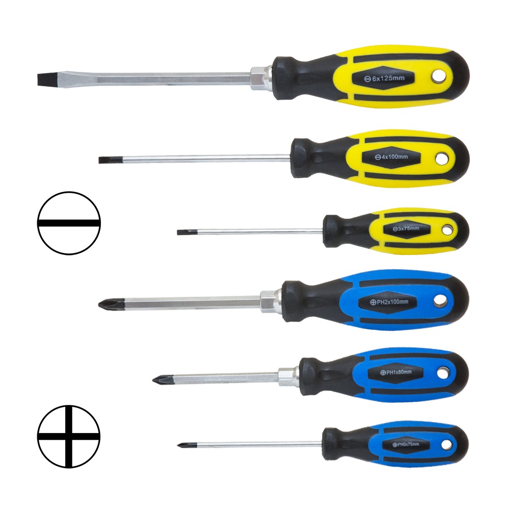 Набір викруток посилених Sigma CrV під ключ 6 шт Набір викруток посилених Sigma CrV під ключ 6 шт