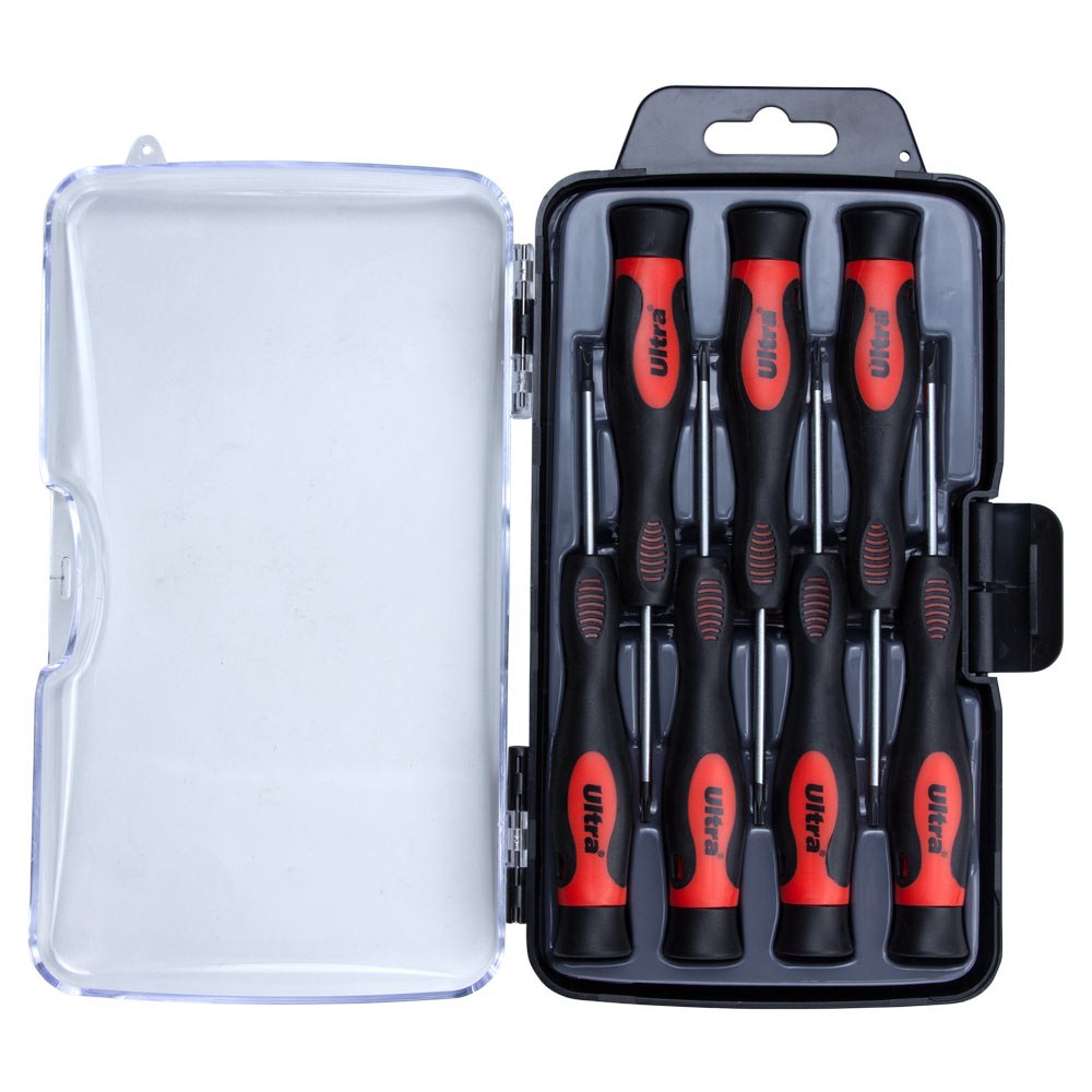 Набор отверток Ultra S2 для точных работ 7 шт (пластиковый кейс)