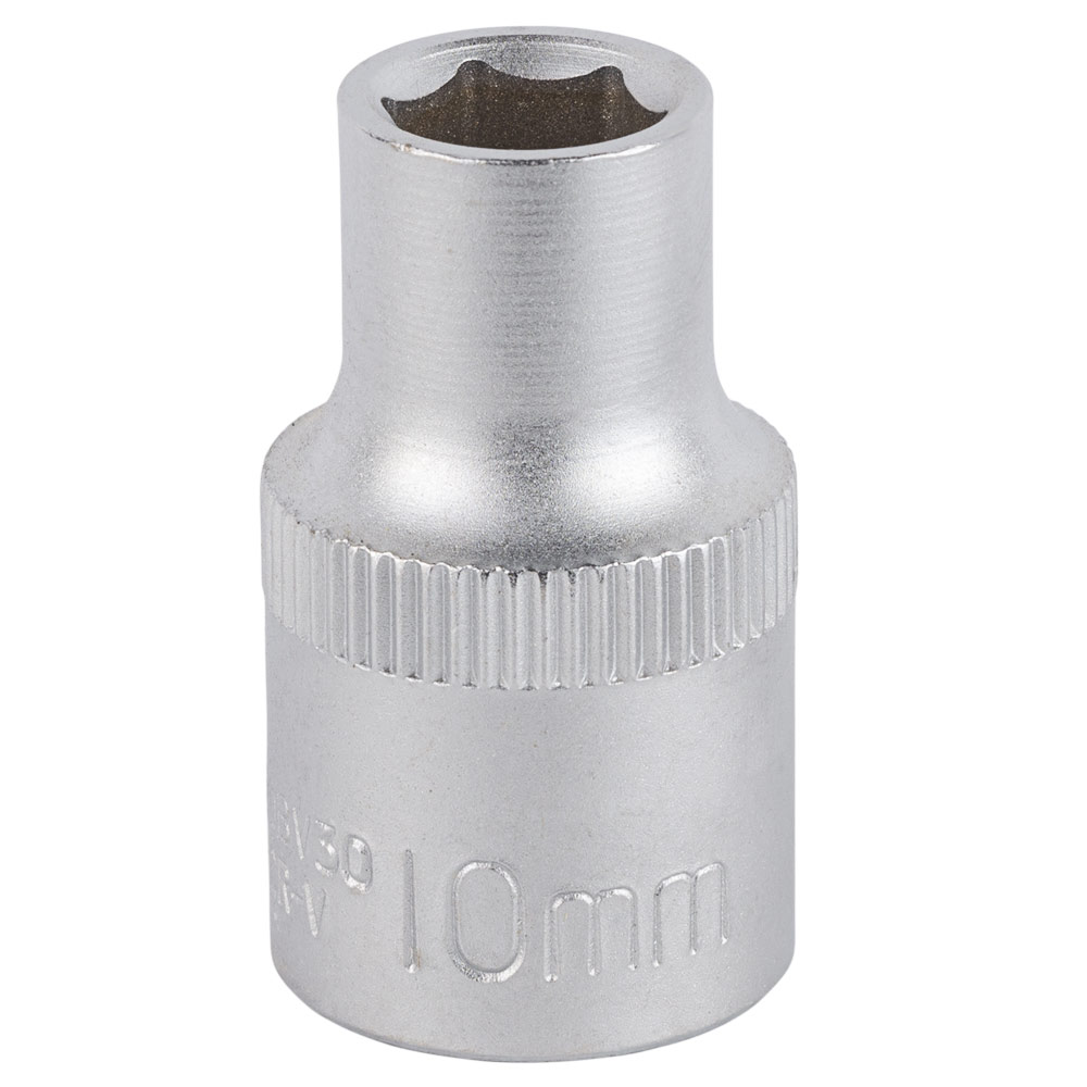 Насадка шестигранна Sigma CrV mid коротка 1/2" 10 мм