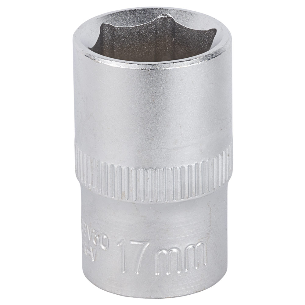 Насадка шестигранна Sigma CrV mid коротка 1/2" 17 мм