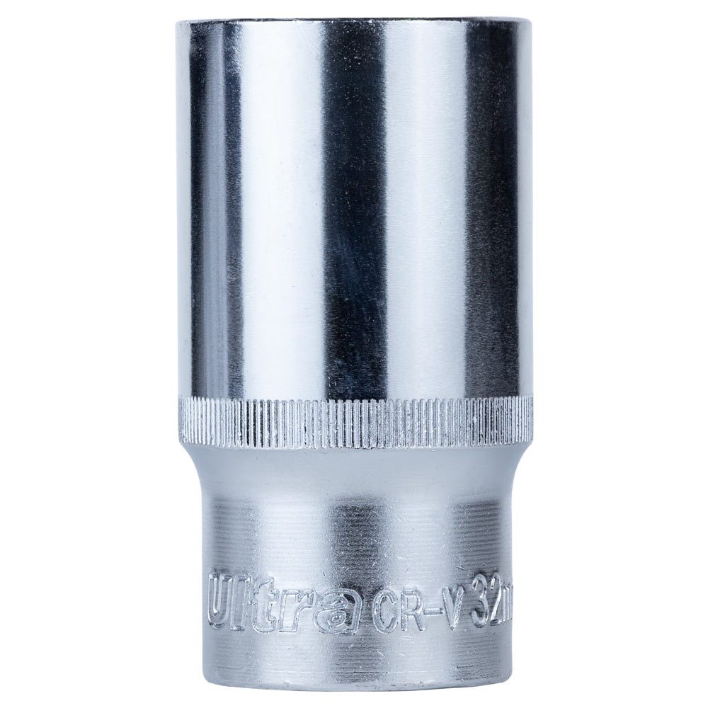 Насадка шестигранна Ultra CrV довга 1/2" 32 мм