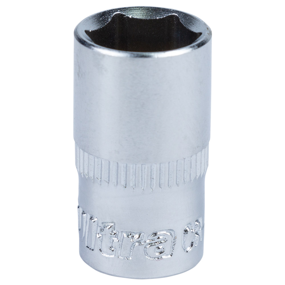 Насадка шестигранна Ultra CrV коротка 1/4" 10 мм