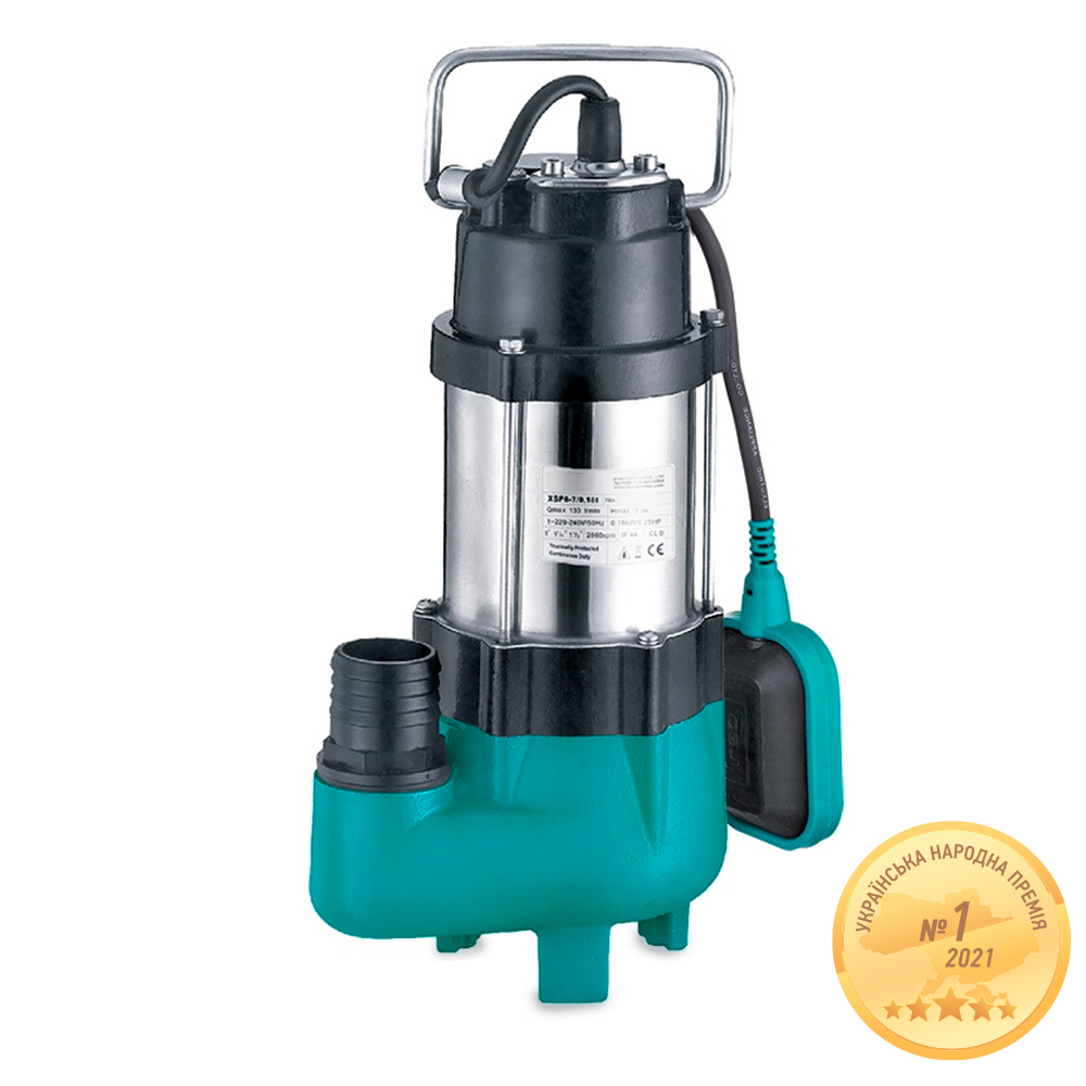 Насос Aquatica дренажний 0.25кВт Hmax 7.5 м Qmax 150л/хв