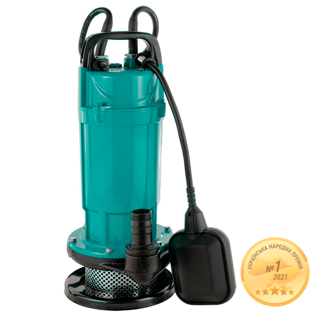 Насос Aquatica дренажний 0.55кВт Hmax 20 м Qmax 210л/хв QDX3-20-0.55A