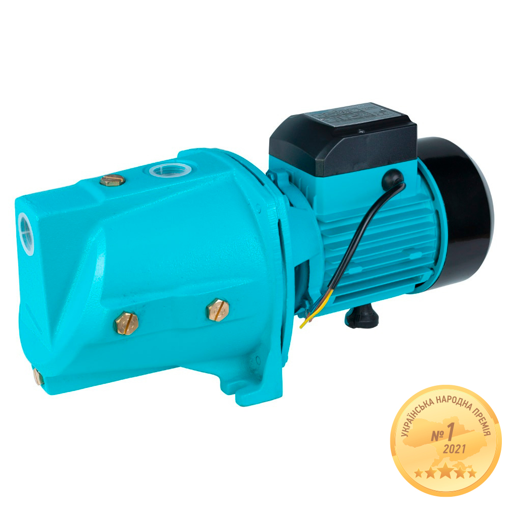 Насос Aquatica відцентровий самовсмоктуючий 0.75кВт Hmax 42м Qmax 80л/хв JSWa10M