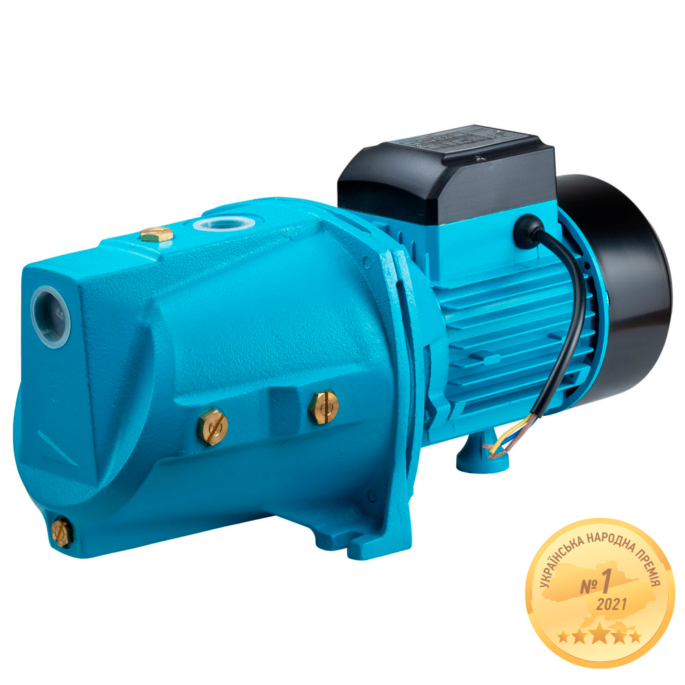 Насос Aquatica відцентровий самовсмоктуючий 1.1кВт Hmax 48м Qmax 85л/хв JSWa15M