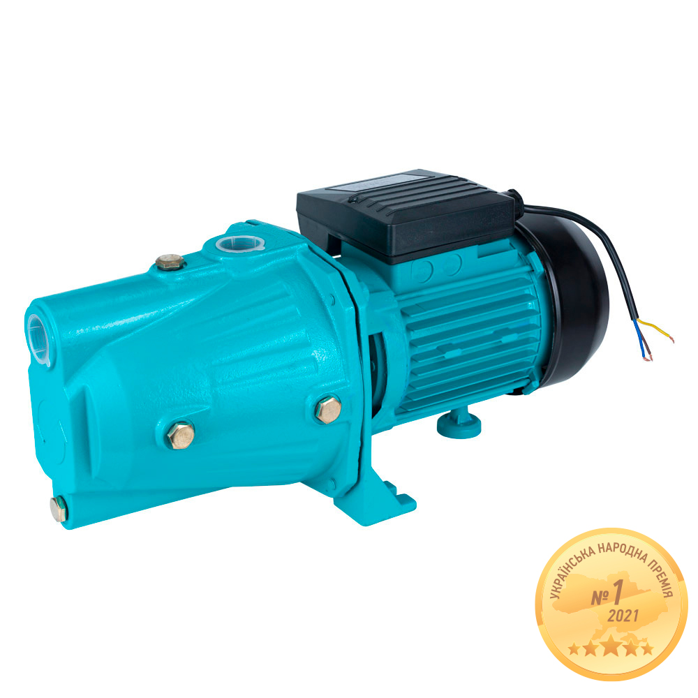 Насос Aquatica відцентровий самовсмоктуючий 1.1кВт Hmax 55м Qmax 70л/хв JETa100A