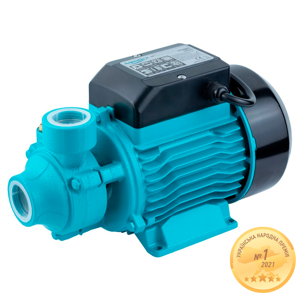 Насос Aquatica вихровий 0.37кВт Hmax 40м Qmax 40л/хв QBa60