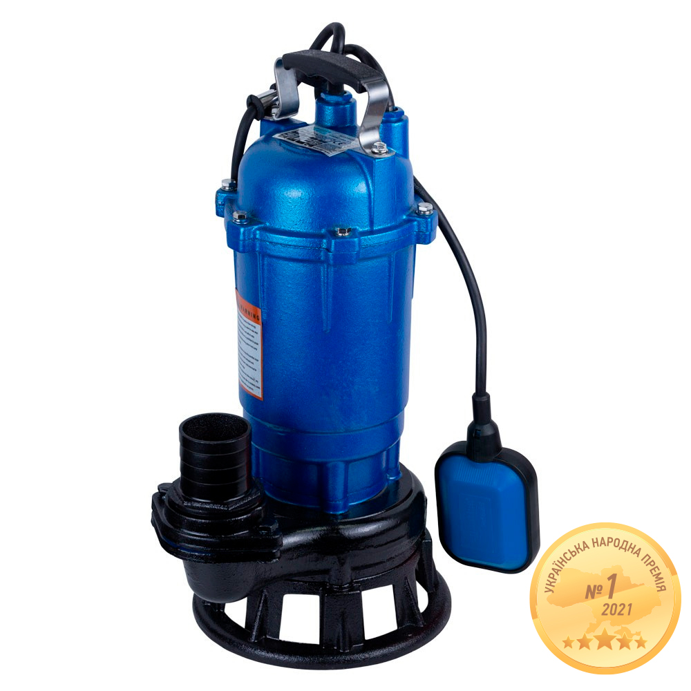 Насос каналізаційний Aquatica 1.1кВт Hmax 14 м Qmax 340л/хв з ножем mid