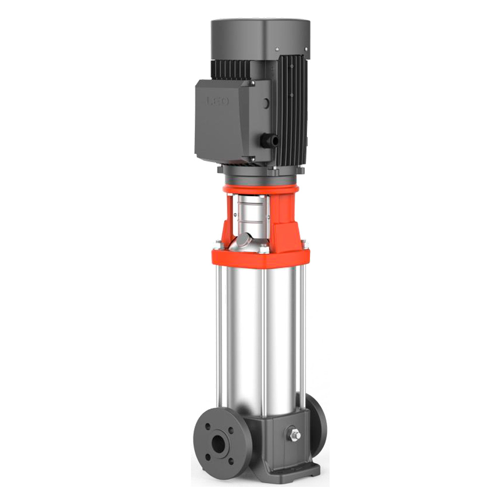 Насос Leo відцентровий багатоступінчастий вертикальний 380В 11кВт H 142(120) м Q 500(333) л/хв нерж 3.0 LVR20-10