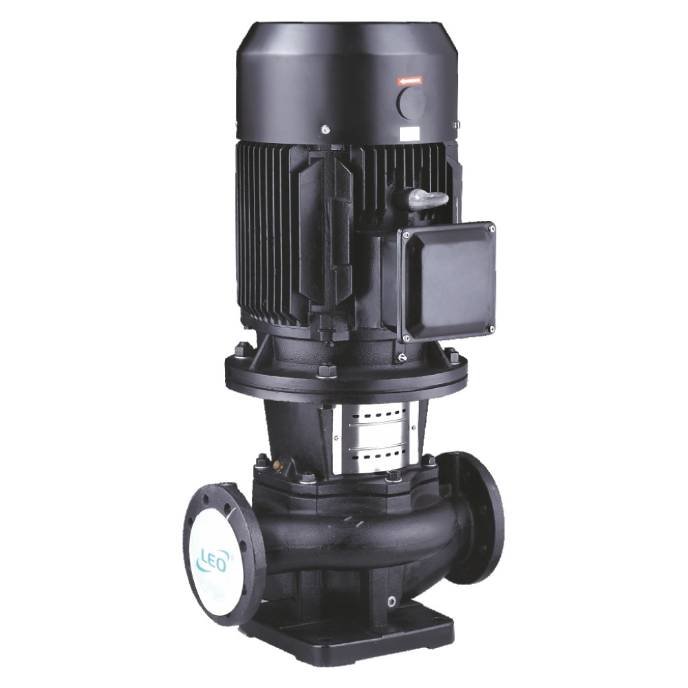 Насос Leo центробежный вертикальный 380В 1.5кВт Hmax 26 м Qmax 433 л/мин 3.0 LPP32-21-1.5/2