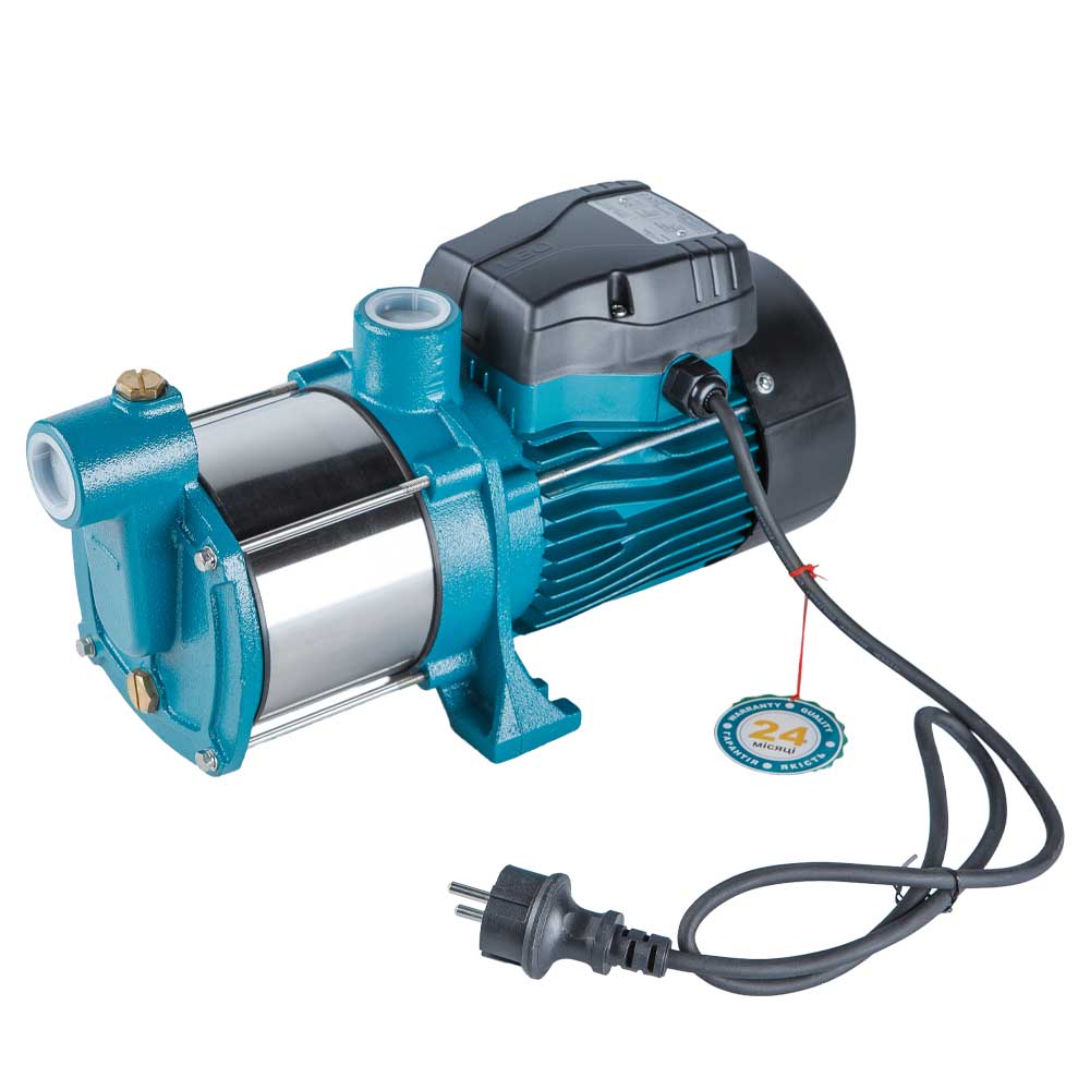 Насос Leo відцентровий багатоступінчастий 0.75кВт Hmax 45м Qmax 100л/хв нерж 3.0 4ACm100S