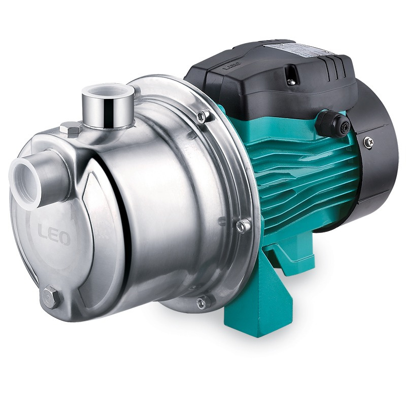 Насос Leo відцентровий самовсмоктуючий 0.6кВт Hmax 43м Qmax 47л/хв (нерж) 3.0 AJm60S