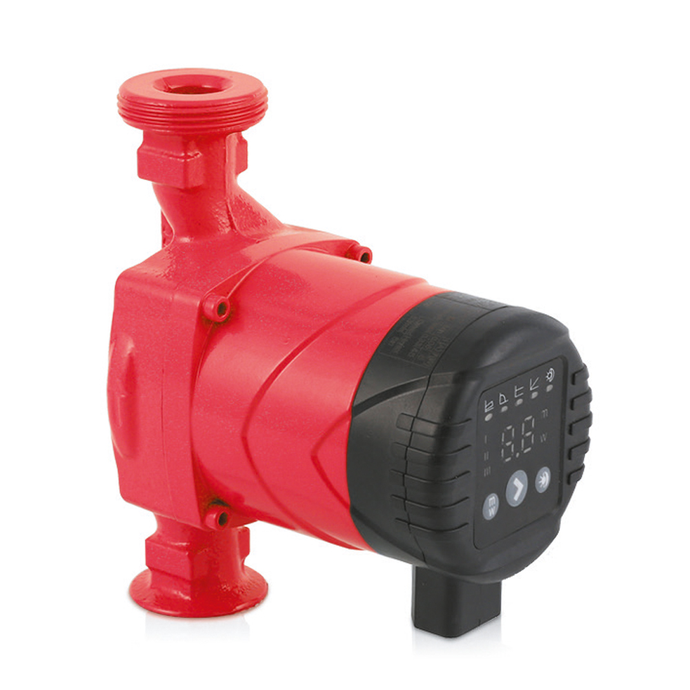 Насос циркуляційний Wetron енергозберігаючий 10-22Вт Hmax 4м Qmax 46л/хв Ø1 1/2" 130 мм + гайки Ø1"