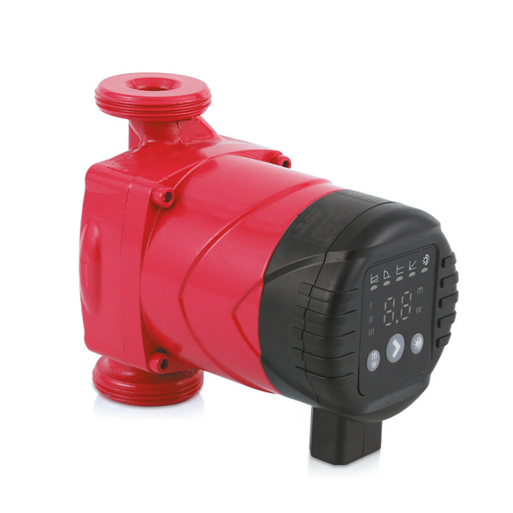 Насос циркуляційний Wetron енергозберігаючий 10-45Вт Hmax 6м Qmax 52л/хв Ø1 1/2" 130 мм + гайки Ø1"