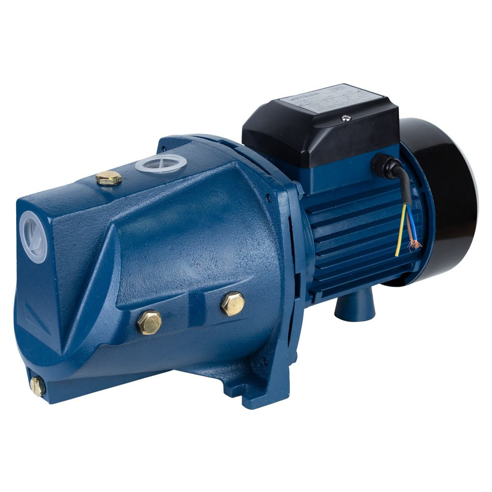 Насос Wetron відцентровий самовсмоктуючий 0.75кВт Hmax 40м Qmax 80л/хв JSW10M