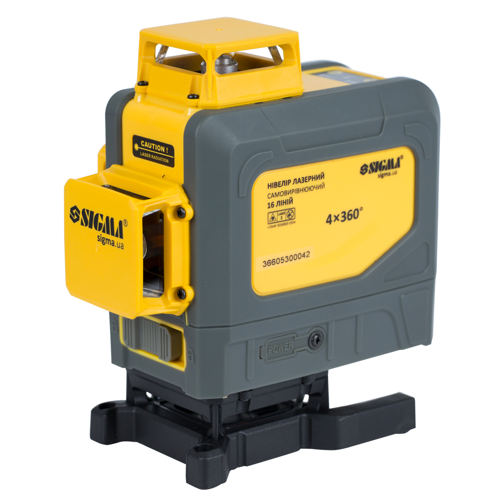 Нівелір лазерний Sigma самовирівнюючий 16 ліній 4 x 360°