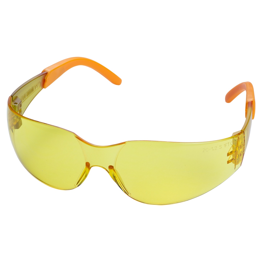 Окуляри захисні Sigma Tornado anti-scratch (бурштин)