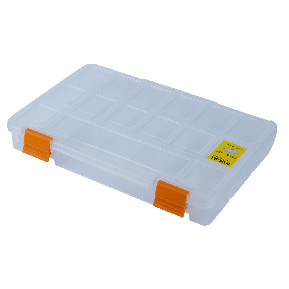 Органайзер Sigma пластиковый (прозрачный) 230 x 150 x 33 мм