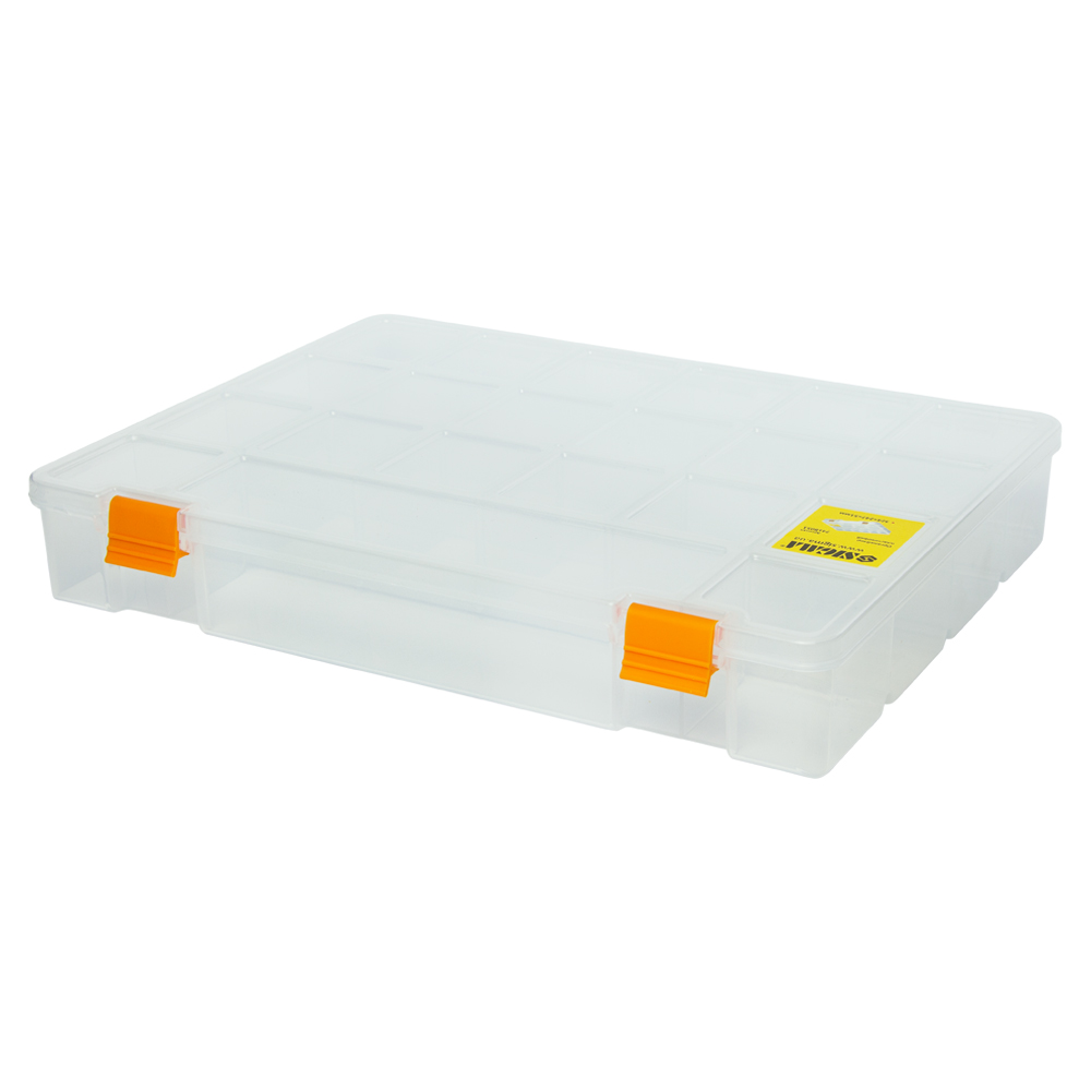 Органайзер Sigma пластиковий прозорий 324 x 247 x 51 мм Органайзер Sigma пластиковий прозорий 324 x 247 x 51 мм