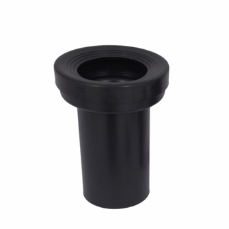 Патрубок Qtap зливний прямий DN90 140 х 140 х 186 мм для інсталяції Standard (QTSTD167BL49808)