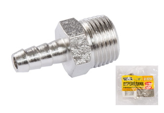 Переходник Mastertool с наружной резьбой 1/2" - шланг 81-9298