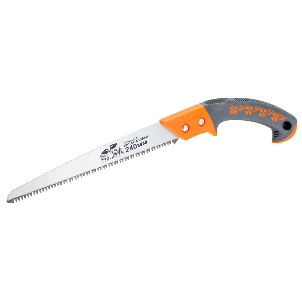 Пила садова Flora пряма 240 мм 7TPI з чохлом Пила садова Flora пряма 240 мм 7TPI з чохлом