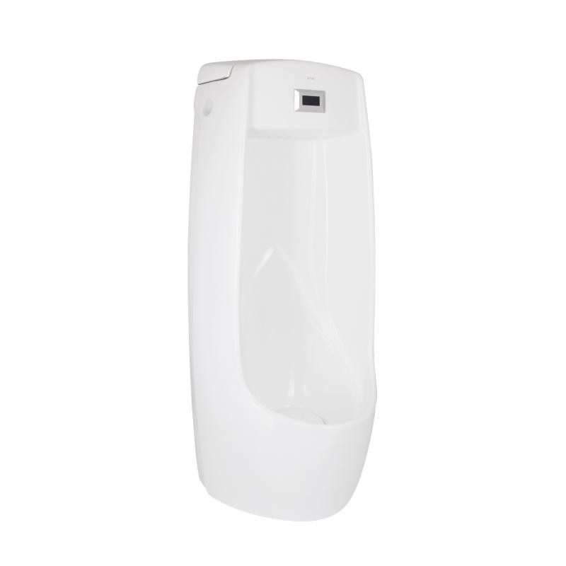 Пісуар підлоговий Qtap Scorpio з ІЧ-датчиком автоматичного змиву (440 x 360 x 995) White (QT1488101HW)